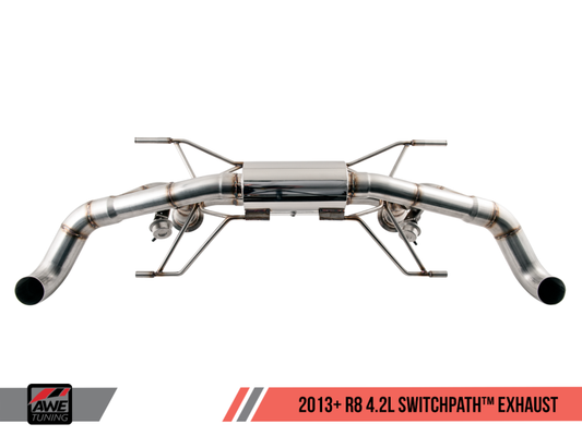 AWE Tuning Audi R8 4.2L Coupe SwitchPath Exhaust (2014+) - 3025-31022-C-Dub Tech