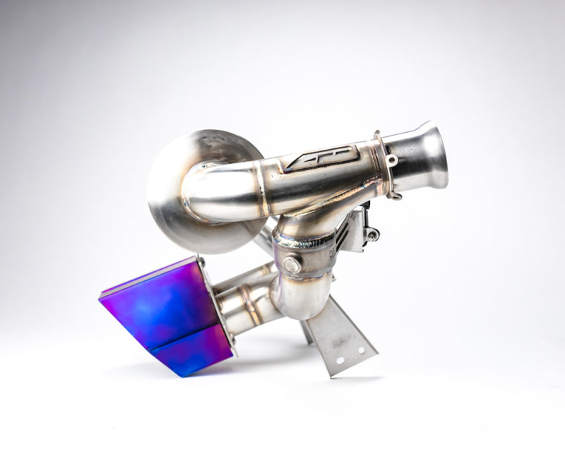 Agency Power Valvetronic Exhaust System Titanium Tips Can-Am Maverick X3 - AP-BRP-X3-170-TI-C-Dub Tech