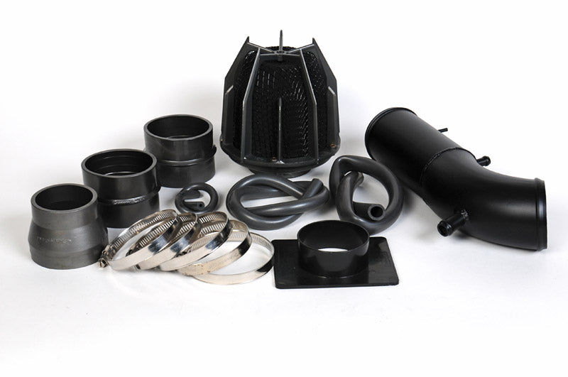 2001-2004 NISSAN PATHFINDER 3.5L V6 STEALTH BLACK DRAGON INTAKE WITH CHROME FILTER-C-Dub Tech