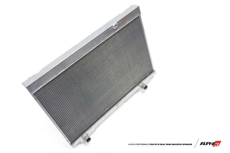 AMS Performance 2009+ Nissan GT-R R35 Alpha Dual Pass Radiator - ALP.07.02.0005-1-C-Dub Tech