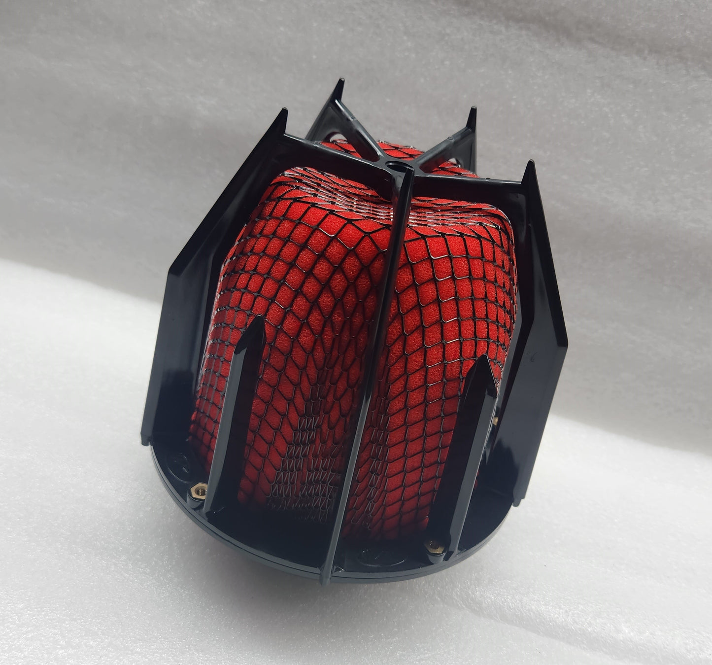 NEW STEALTH DRAGON FILTER - 3 INCH BLACK with Red mesh