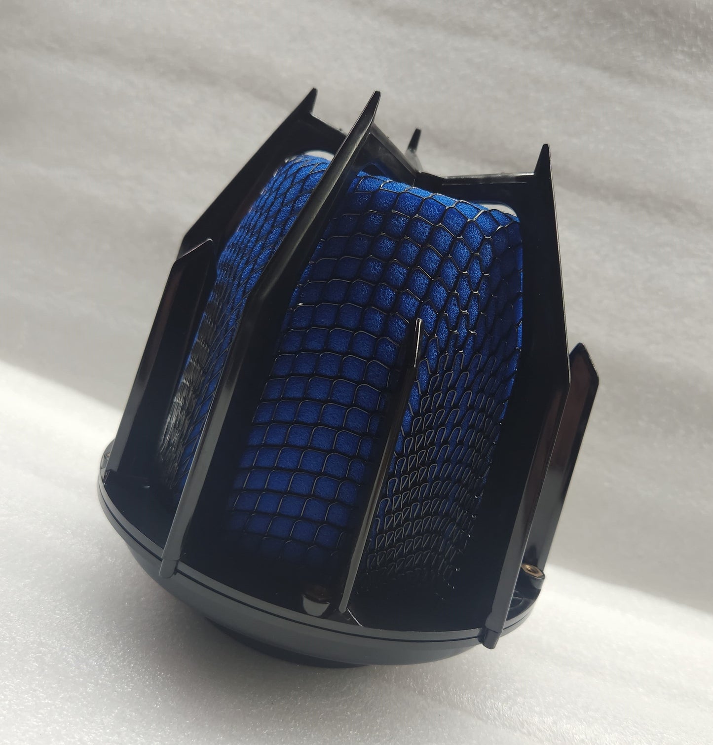 NEW STEALTH DRAGON FILTER - 3 INCH BLACK with BLUE mesh