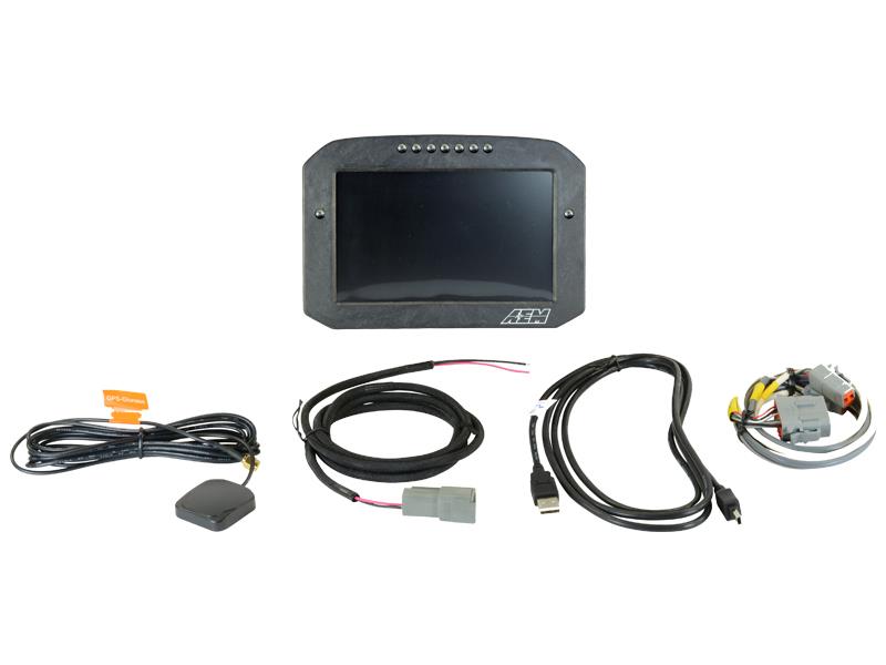 AEM CD-7G Carbon Flush Digital Dash Display w/ Internal 20Hz - 30-5702F-C-Dub Tech
