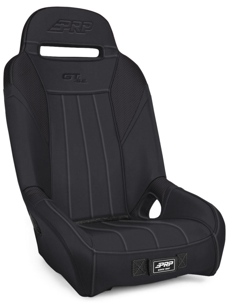 PRP GT/S.E. 1In. Extra Wide Suspension Seat- All Black - A58-201