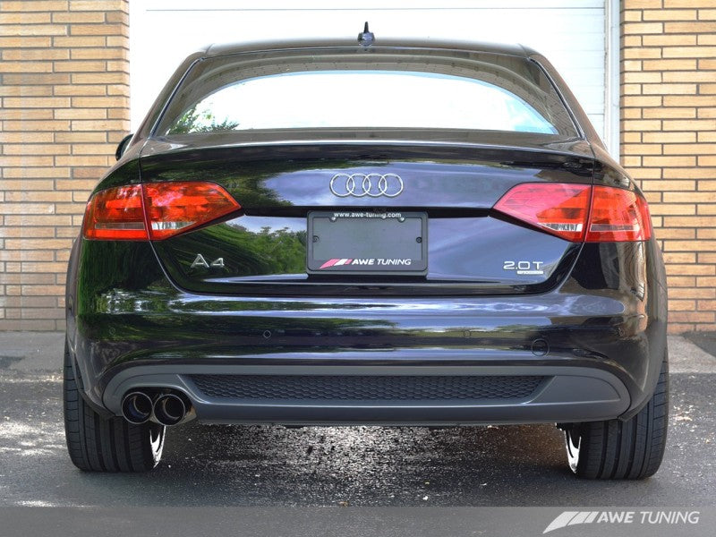 AWE Tuning Audi B8 A4 Touring Edition Exhaust - Single - 3015-22010-C-Dub Tech