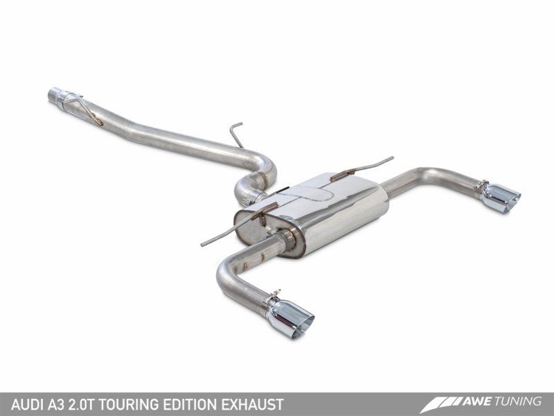 AWE Tuning Audi 8V A3 Touring Edition Exhaust - Dual - 3015-32056-C-Dub Tech