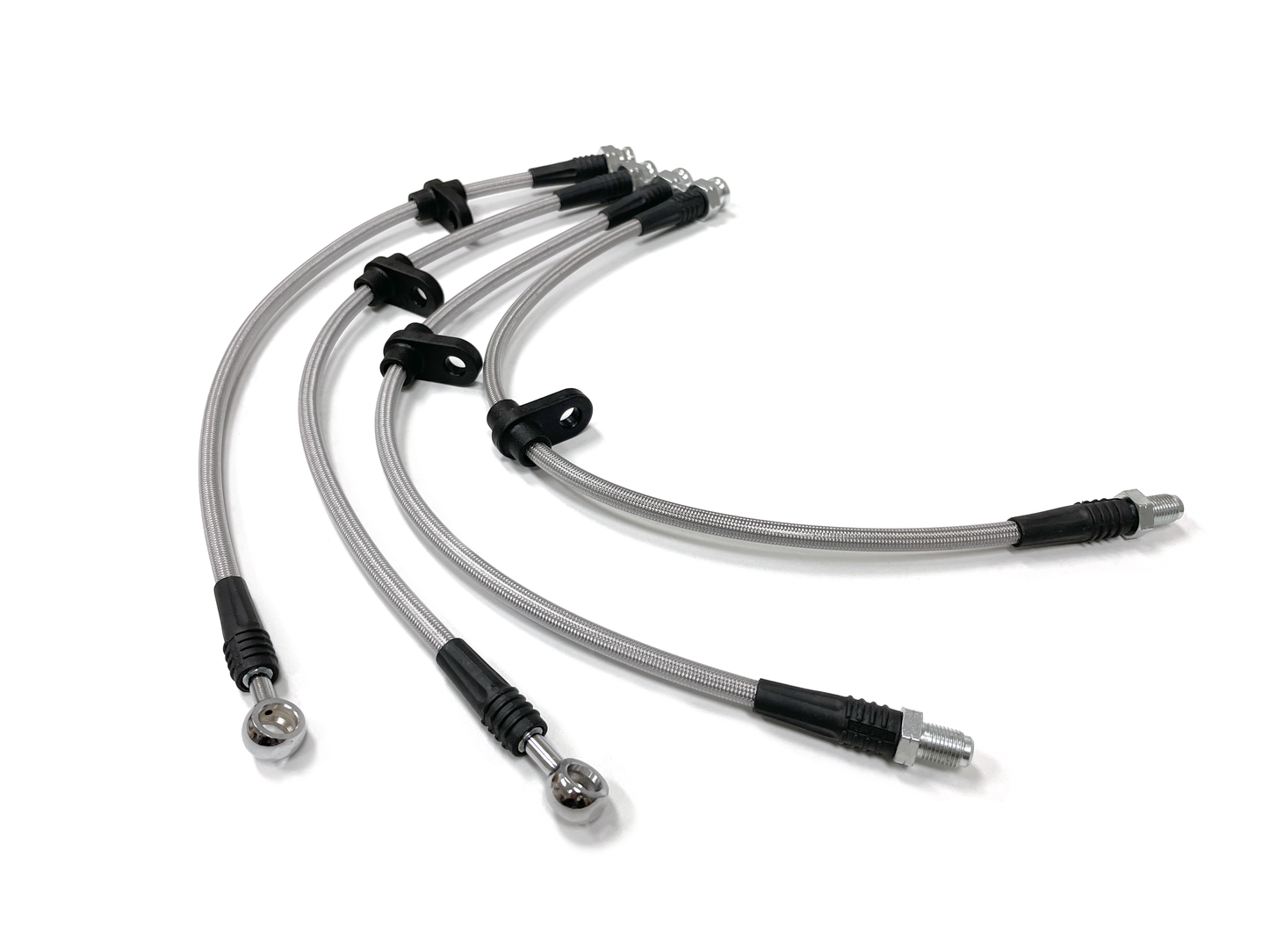 FSWERKS Stainless Steel Braided Brake Lines - Ford Fiesta ST 2014-2019
