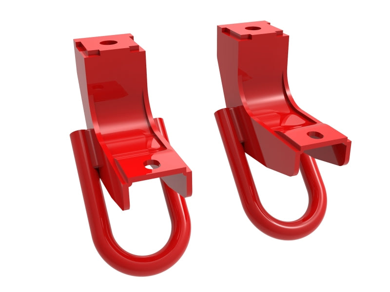 aFe Control Front Tow Hook Red 2022 Toyota Tundra 3.5L - 450-72T001-R-C-Dub Tech