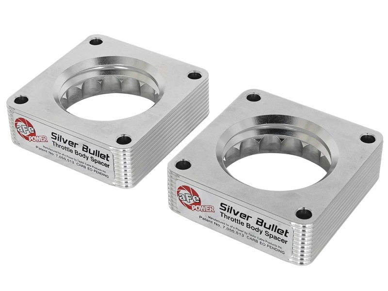 aFe Silver Bullet Throttle Body Spacer 09-18 Nissan 370Z V6-3.7L - 46-36007-C-Dub Tech