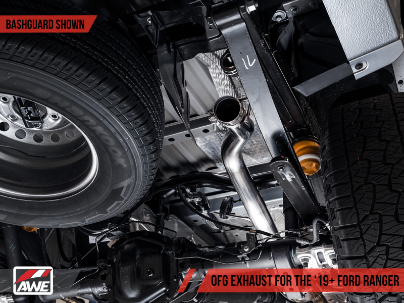 AWE Tuning 2019+ Ford Ranger 0FG Performance Exhaust System w/Chrome - 3015-22072-C-Dub Tech