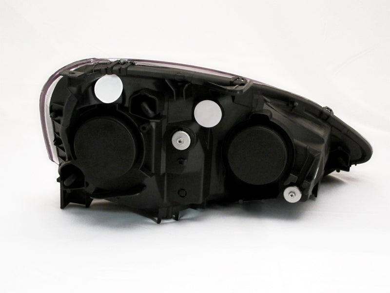 ANZO 2002-2004 Acura Rsx Crystal Headlights Black - 121209-C-Dub Tech