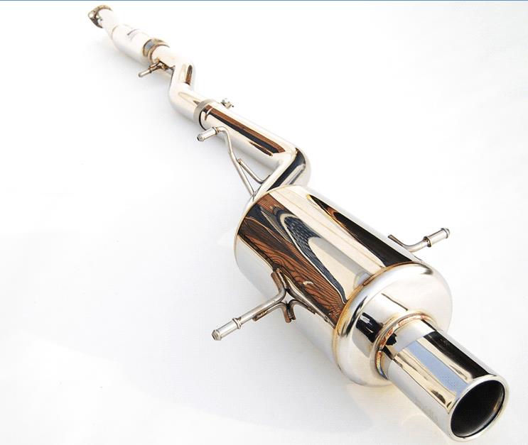 Invidia 04-08 Subaru Forester XT G200 Rolled Stainless Steel Cat-Back - HS04SFRG2S