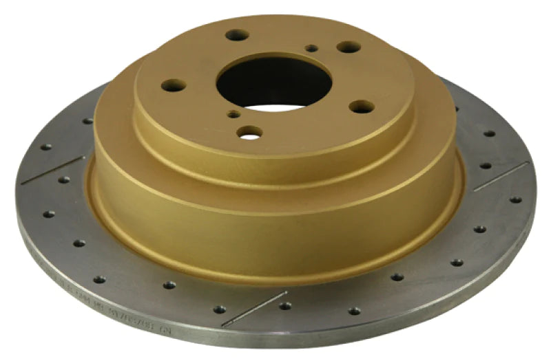 DBA 02-06 WRX / 98-07 Impreza 2.5L RS Rear Drilled - 644X