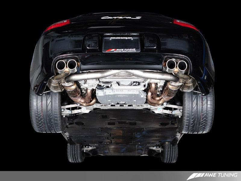AWE Tuning Porsche 997.2 Performance Cross Over Pipes - 3010-11010-C-Dub Tech