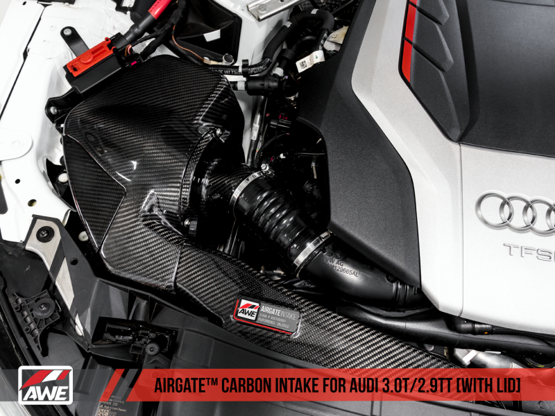 AWE Tuning Audi B9/B9.5 S4/S5/RS5 3.0T Carbon Fiber AirGate Intake - 2660-15032-C-Dub Tech
