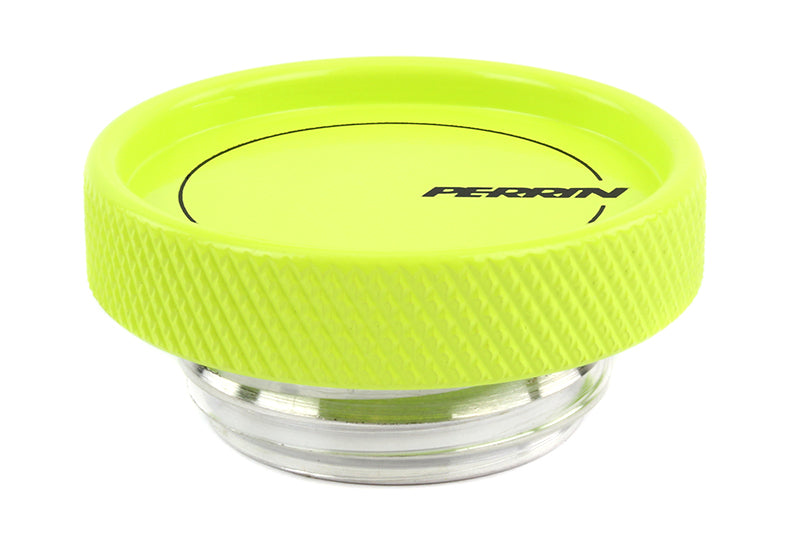 Perrin Subaru BRZ / Scion FR-S Neon Yellow Oil Cap - PSP-ENG-711NY