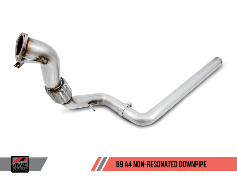AWE Tuning Audi B9 A4 Track Edition Exhaust Dual Outlet - 3020-32024-C-Dub Tech
