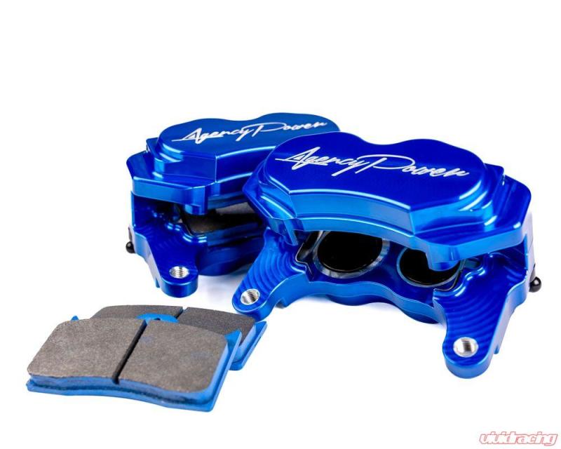 Agency Power Big Brake Kit Front and Rear Blue Ice - AP-RZR-460-BLU-C-Dub Tech
