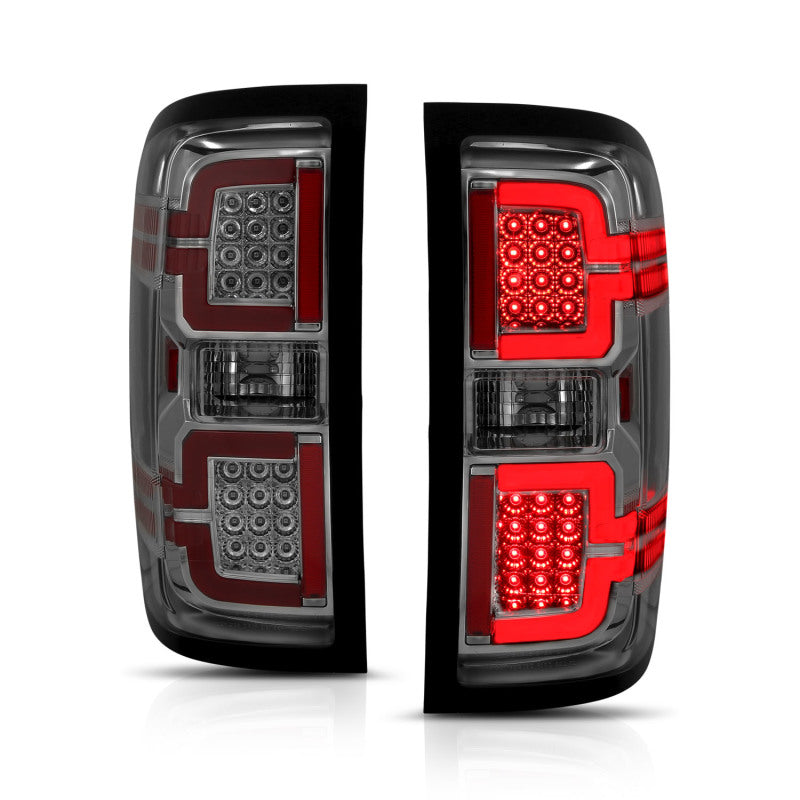 ANZO 2014-2018 Chevy Silverado 1500 LED Taillights Smoke - 311290-C-Dub Tech