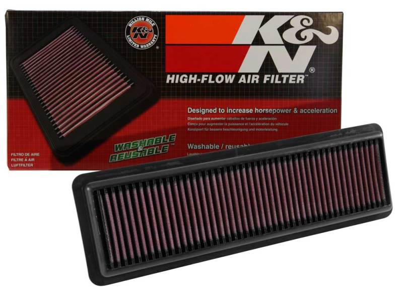 K&N 2014 Hyundai Grand i10 L4 1.2L Replacement Air Filter - 33-3049