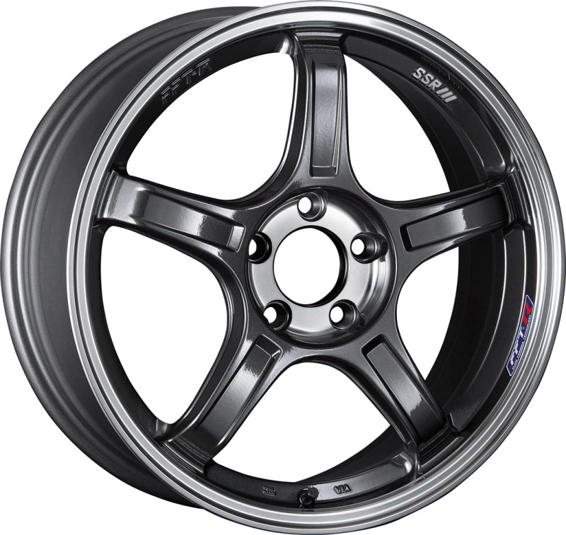 SSR GTX03 17x7.0 5x114.3 53mm Offset Black Graphite Wheel - XC17700+5305GGM