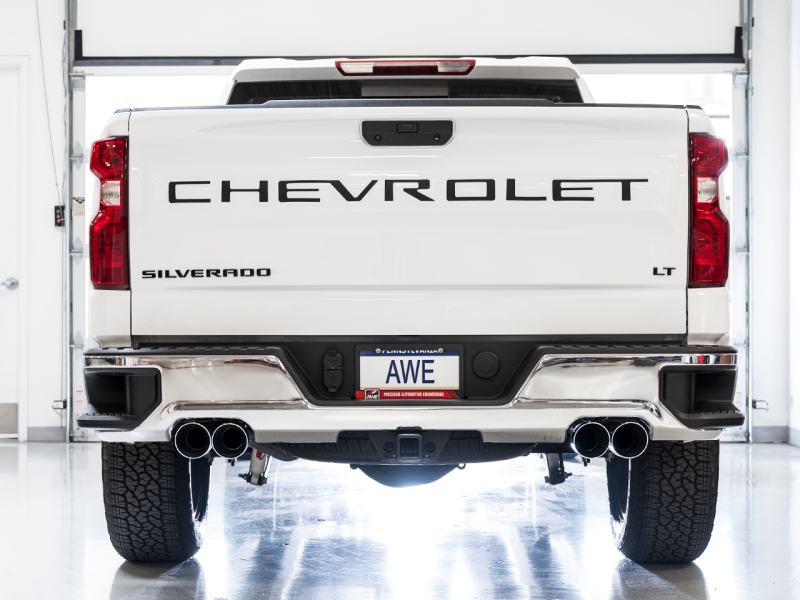 AWE Tuning 4th Gen GM 1500 5.3L 0FG Catback Split - 3015-42201-C-Dub Tech