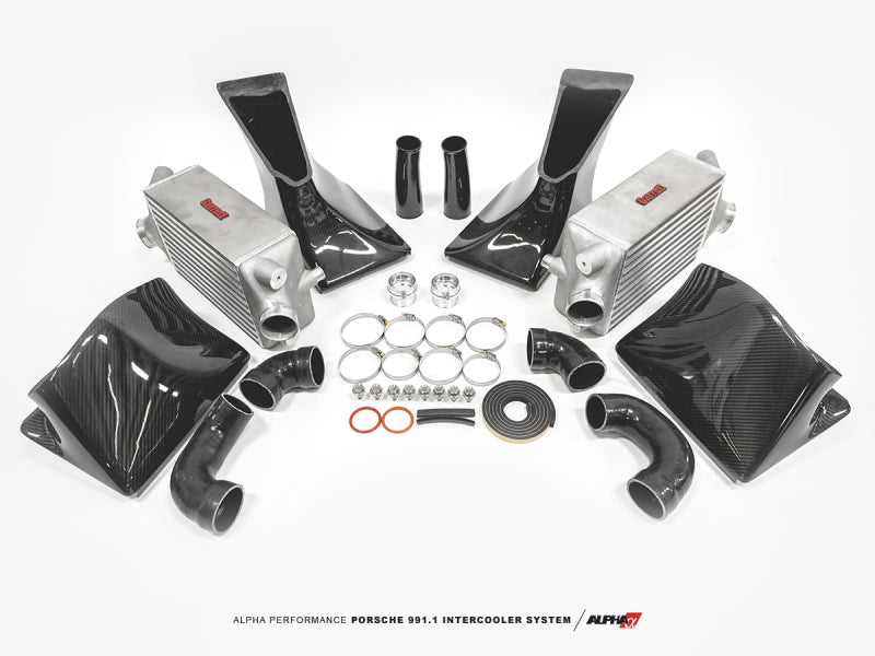 AMS Performance 13-15 Porsche 911 Turbo/Turbo S (991.1) Alpha Intercooler - ALP.23.09.0001-1-C-Dub Tech