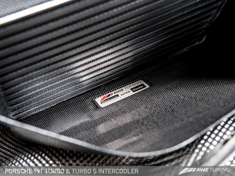 AWE Tuning Porsche 991 (991.2) Turbo/Turbo S Performance Intercooler Kit - 4510-11050-C-Dub Tech