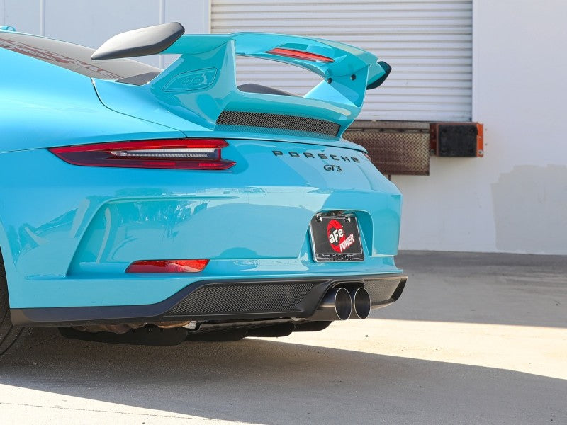 afe 14-16 Porsche 911 GT3 991.1 H6 3.8L MACH Force-Xp - 49-36450-H-C-Dub Tech