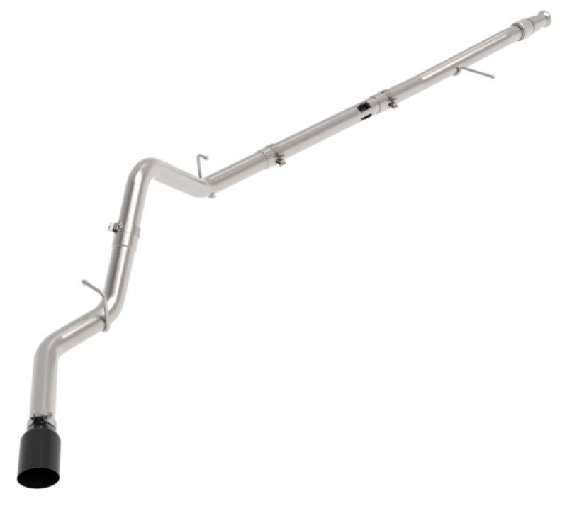 aFe Large Bore-HD 3in 409SS DPF-Back 20-21 GM Trucks L6-3.0L - 49-44128-B-C-Dub Tech