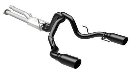 MagnaFlow SYS Cat-Back w/Dual 3in Black Tips - 2017 Ford F-150 Raptor 3.5L