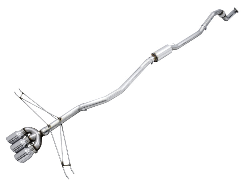 AWE Tuning 2016+ Honda Civic Si Track Edition Exhaust w/Front - 3020-52008-C-Dub Tech