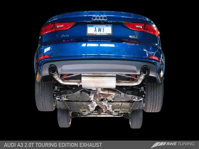 AWE Tuning Audi 8V A3 Touring Edition Exhaust - Dual - 3015-32056-C-Dub Tech