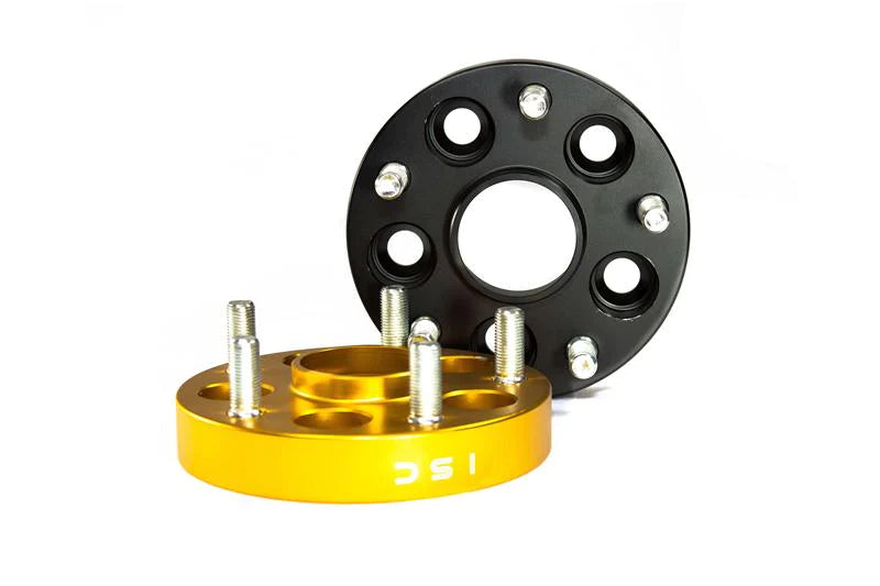 ISC Suspension 5x100 to 5x114 25mm Wheel Adapters Black - WA25B