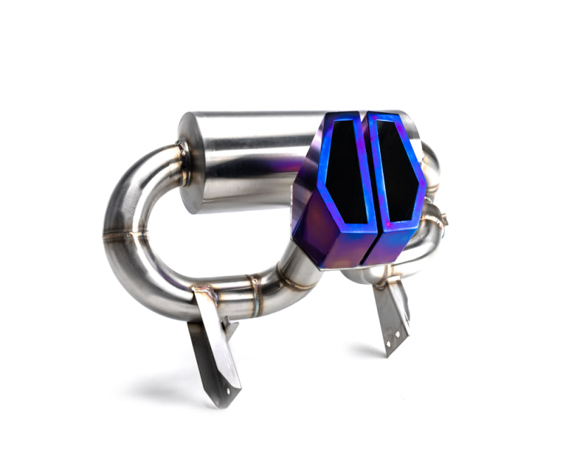 Agency Power Valvetronic Exhaust System Titanium Tips Can-Am Maverick X3 - AP-BRP-X3-170-TI-C-Dub Tech