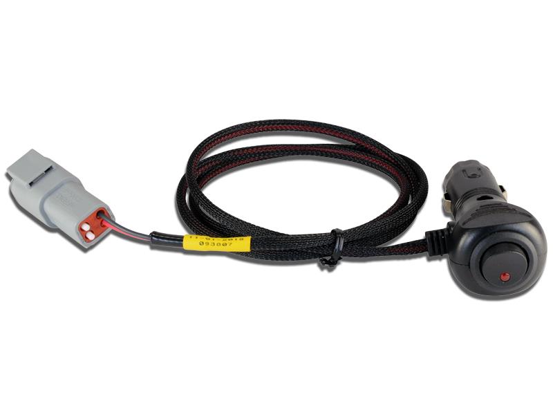 AEM CD Carbon AEMNet Power Adapter w/ Standard 12V Automotive - 30-2227-C-Dub Tech
