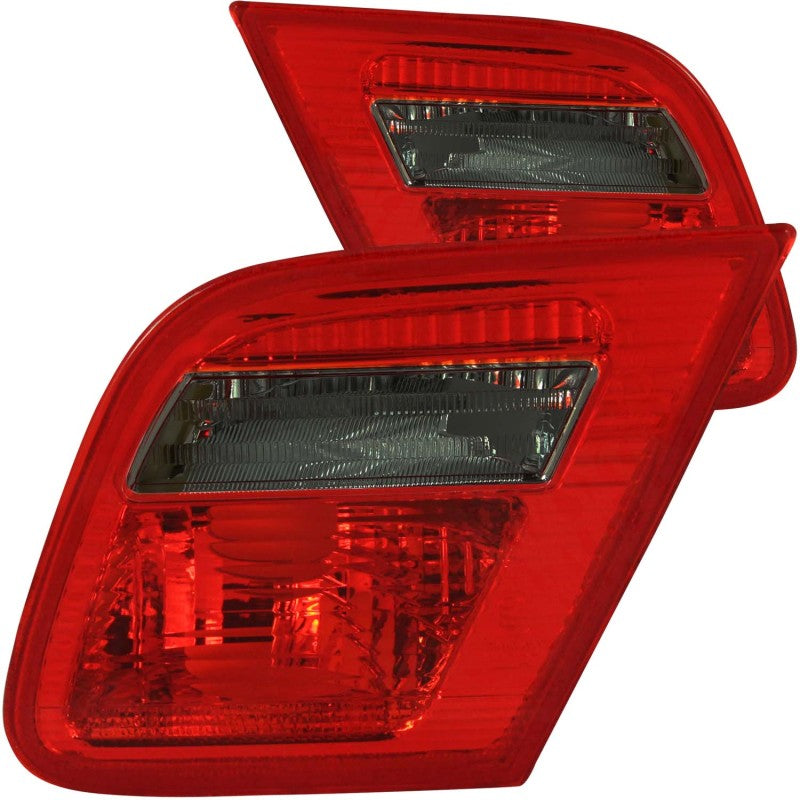 ANZO 2000-2003 BMW 3 Series E46 Taillights Red/Smoke - Inner - 221201-C-Dub Tech