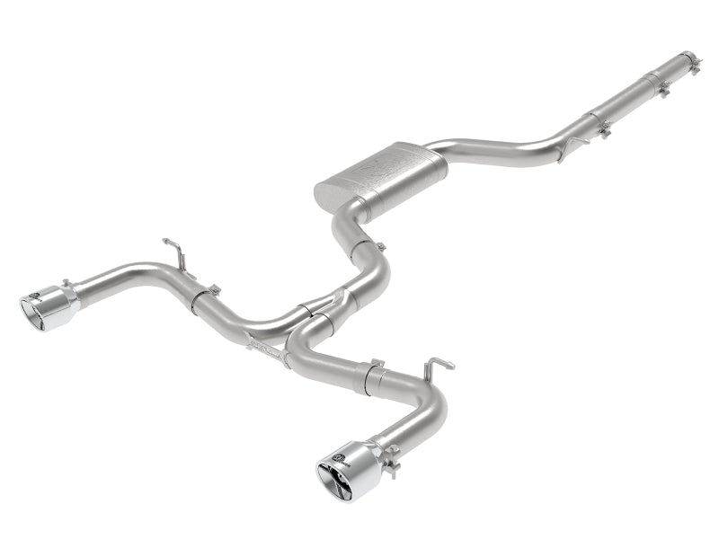 aFe MACHForce XP 3in-2.5in SS Exhaust Cat-Back 18-19 Volkswagen GTI - 49-36422-P-C-Dub Tech