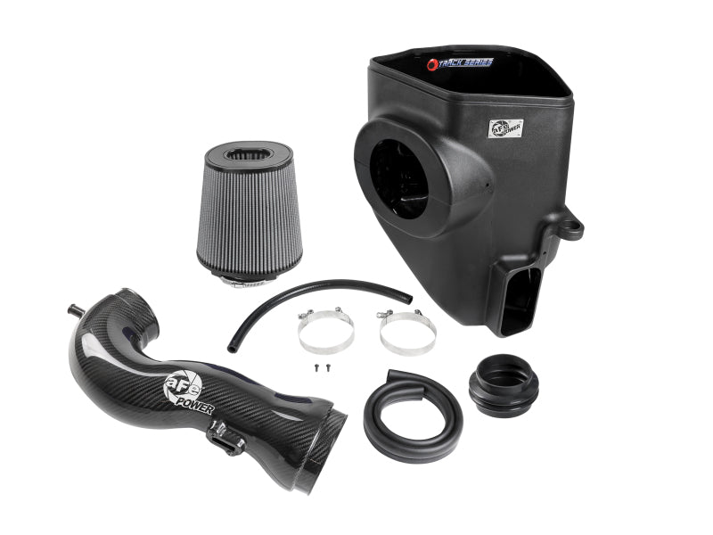 aFe 19-21 GM Trucks 5.3L/6.2L Track Series Carbon Fiber Cold - 57-10015D-C-Dub Tech