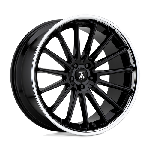 Asanti ABL-24 BETA Wheel, 20x10.5 5x114.3, Gloss Black Chrome Lip - ABL24-20051238BK-C-Dub Tech