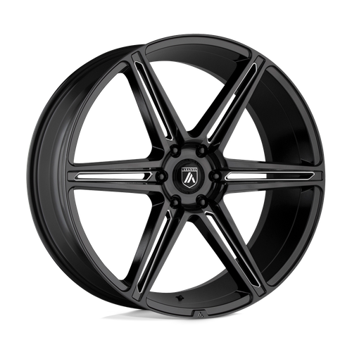 Asanti ABL-25 ALPHA 6 Wheel, 20x9.0 6x139.7, Gloss Black Milled - ABL25-20906230BK-C-Dub Tech