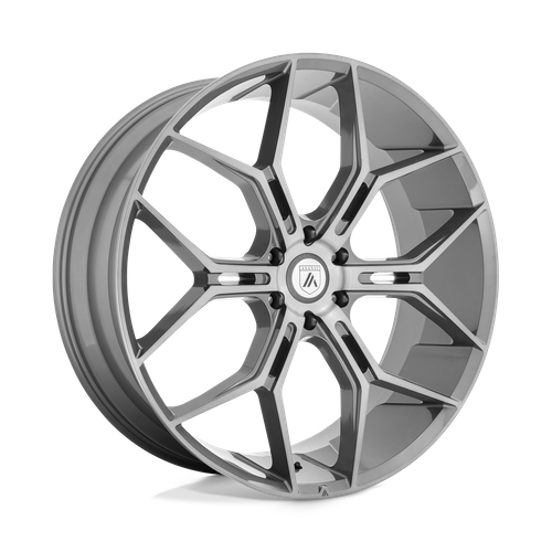 Asanti Abl 38 Monarch Truck Wheel, 22x9.5 +20 Offset 6x139.7, Titanium Brushed - ABL38-22956820TB-C-Dub Tech