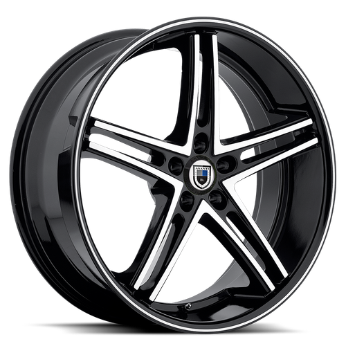 Asanti Abl 7 Wheel, 22x10.0 +38 Offset 5x112, Machine Face With Black Lip - ABL7-22105638MB-C-Dub Tech