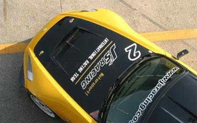 J's Racing Type-S Ventilated Hood CFRP/FRP - Honda S2000