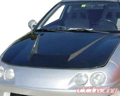 Advan Carbon Intruder Design Carbon Fiber Hood Acura Integra 1994-2001-C-Dub Tech