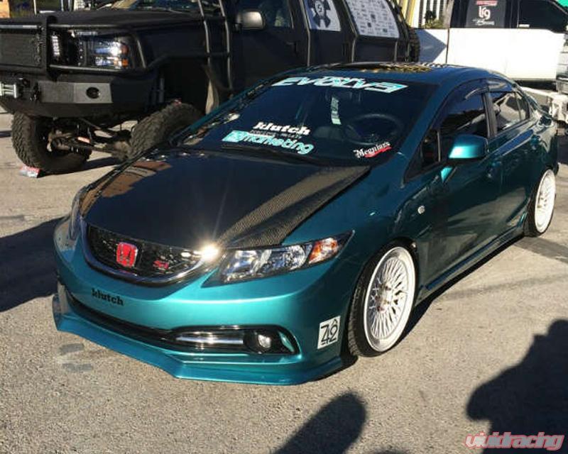 Advan Carbon OEM Design Carbon Fiber Hood Honda Civic Sedan 2013-2015-C-Dub Tech