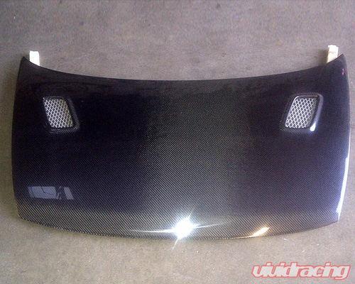 Advan Carbon M Tech Design Carbon Fiber Hood Honda Civic Coupe 2006-2011-C-Dub Tech