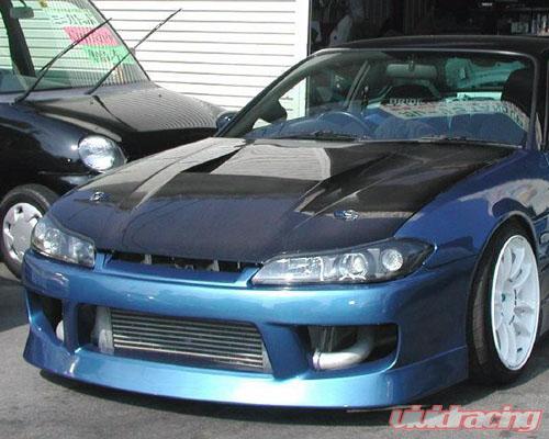 Advan Carbon Intruder II Design Carbon Fiber Hood Nissan Silvia S15 1999-2005-C-Dub Tech