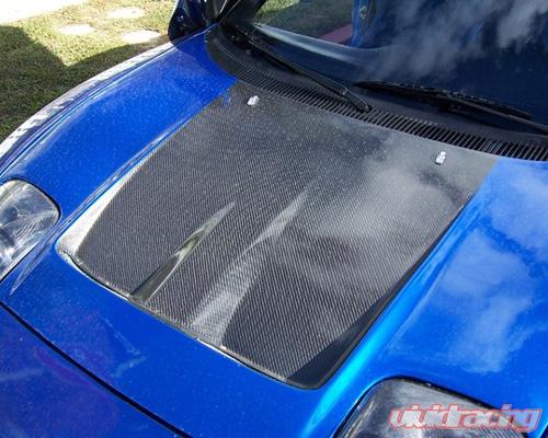 Advan Carbon Border Design Carbon Fiber Hood Toyota MR2 1991-1996-C-Dub Tech