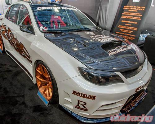 Advan Carbon STi CWT Design Carbon Fiber Hood Subaru WRX | STi 2008-2014-C-Dub Tech